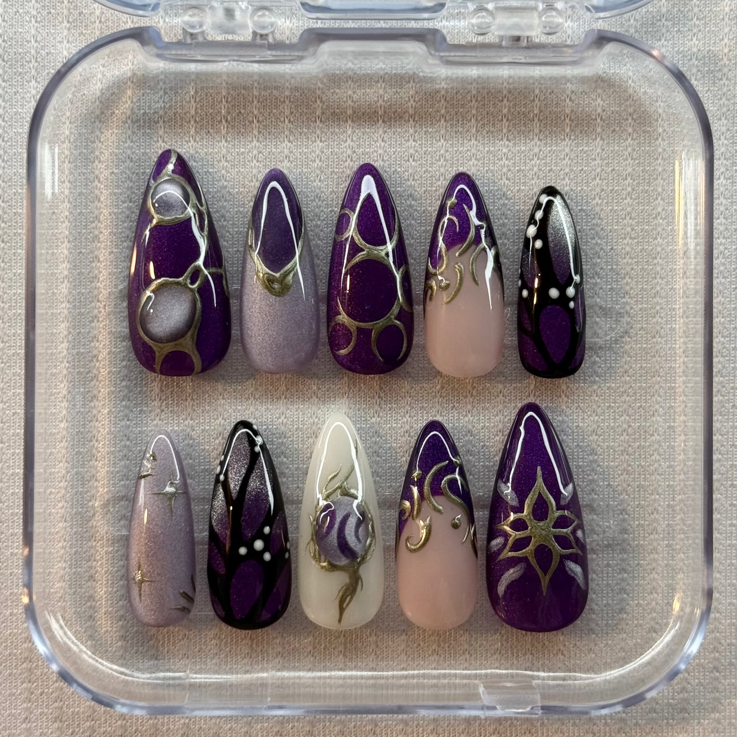 FAERIE COURT LILLIA PURPLE CHROMA