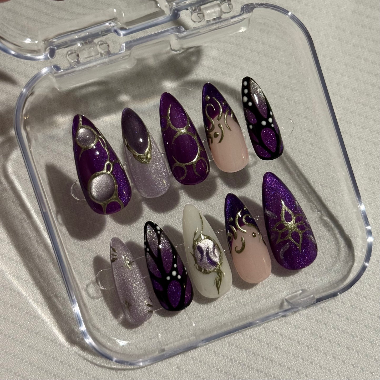 FAERIE COURT LILLIA PURPLE CHROMA