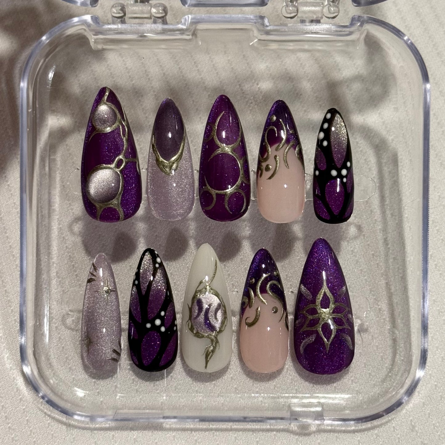 FAERIE COURT LILLIA PURPLE CHROMA