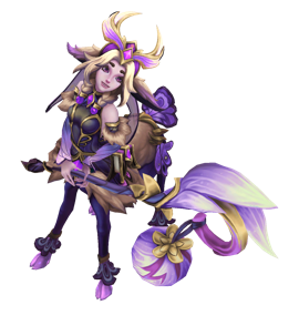 FAERIE COURT LILLIA PURPLE CHROMA