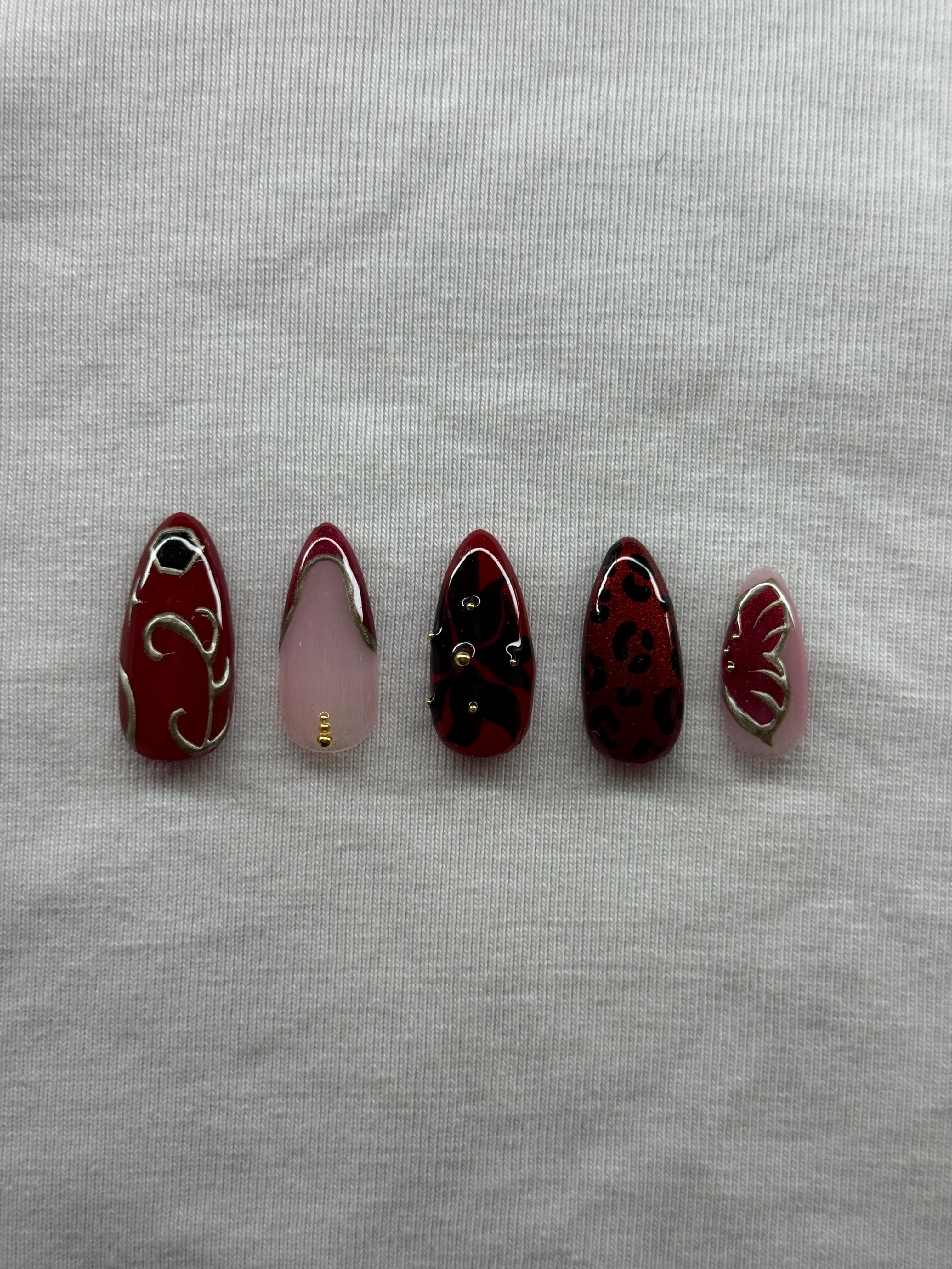 Sentinels Handmade Press On Nails - Valorant Champions Tour 2025