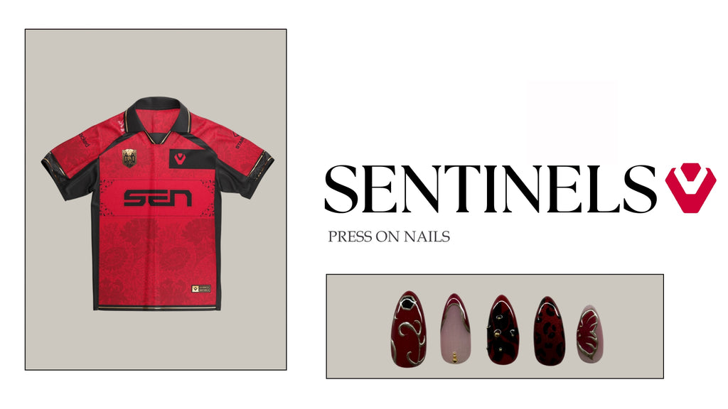 Sentinels Handmade Press On Nails - Valorant Champions Tour 2025
