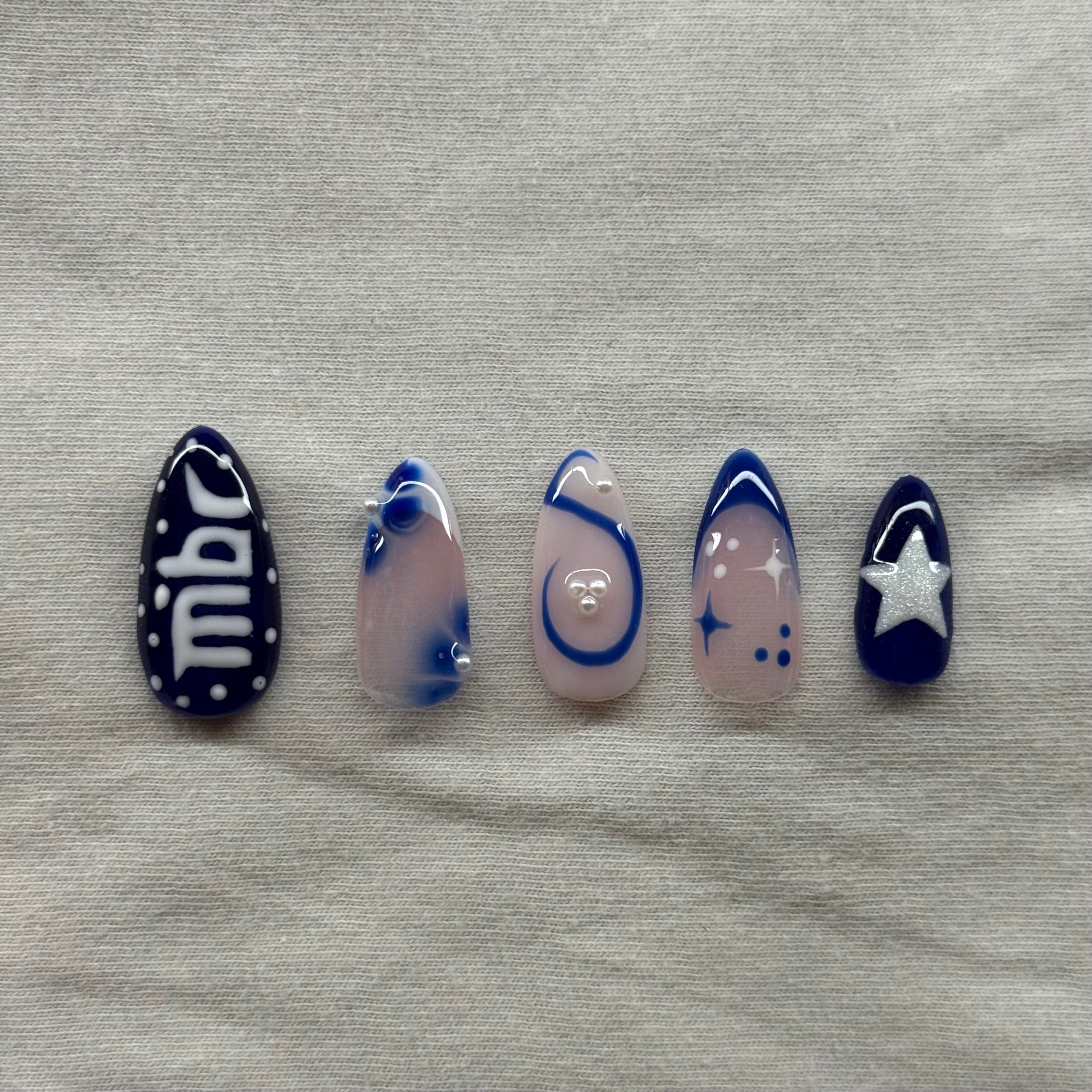 MIBR Handmade Press On Nails - Valorant Champions Tour 2025